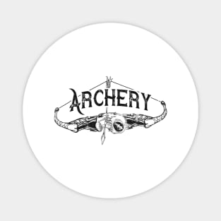 Tattoo Art Bow Archery Magnet